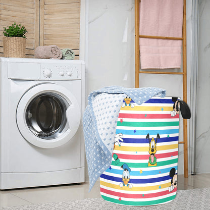 Cartoon Duck, Mouse, Dog Laundry Bag - The Cool Collective AU