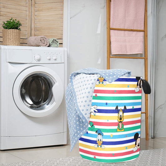Cartoon Duck, Mouse, Dog Laundry Bag - The Cool Collective AU