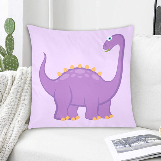 Dinosaur Zippered Cushion Cover 20"x20" - The Cool Collective AU
