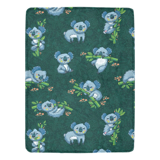 Aussie Koala Sloth Ultra-Soft Micro Fleece Blanket - The Cool Collective AU