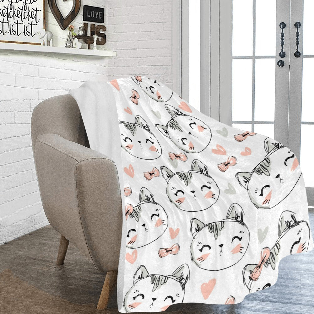 Cats Design Ultra-Soft Micro Fleece Blanket - The Cool Collective AU