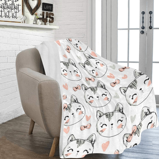 Cats Design Ultra-Soft Micro Fleece Blanket - The Cool Collective AU