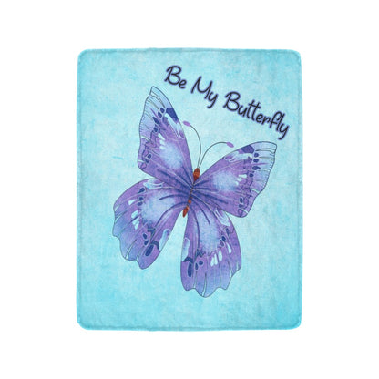 Be My Butterfly Ultra-Soft Micro Fleece Blanket 40"x50" - The Cool Collective AU