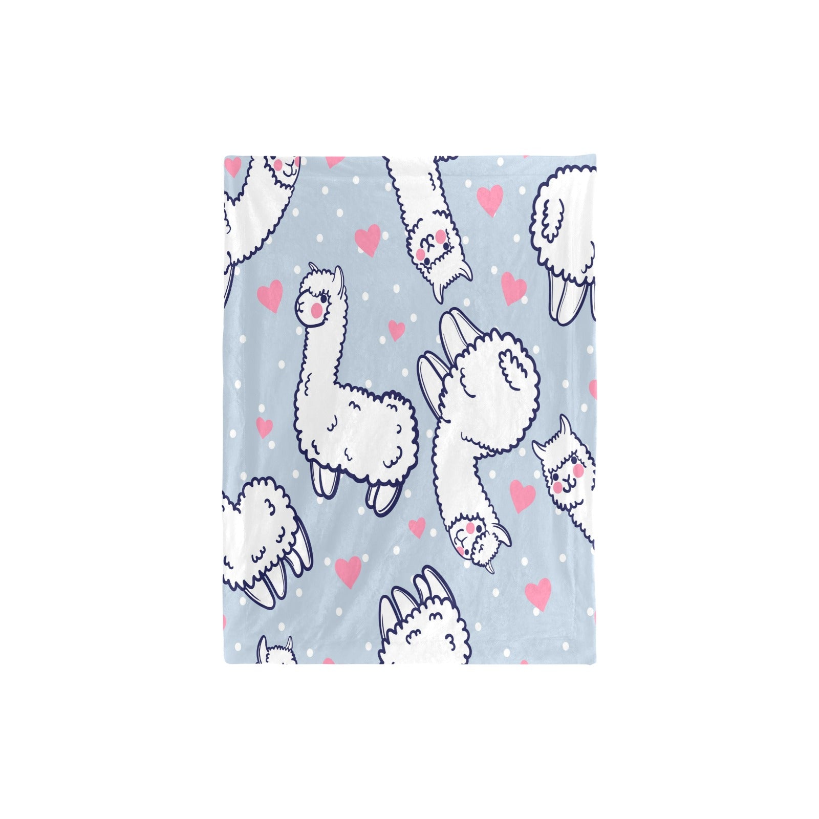 Llama Love Baby Blanket - The Cool Collective AU